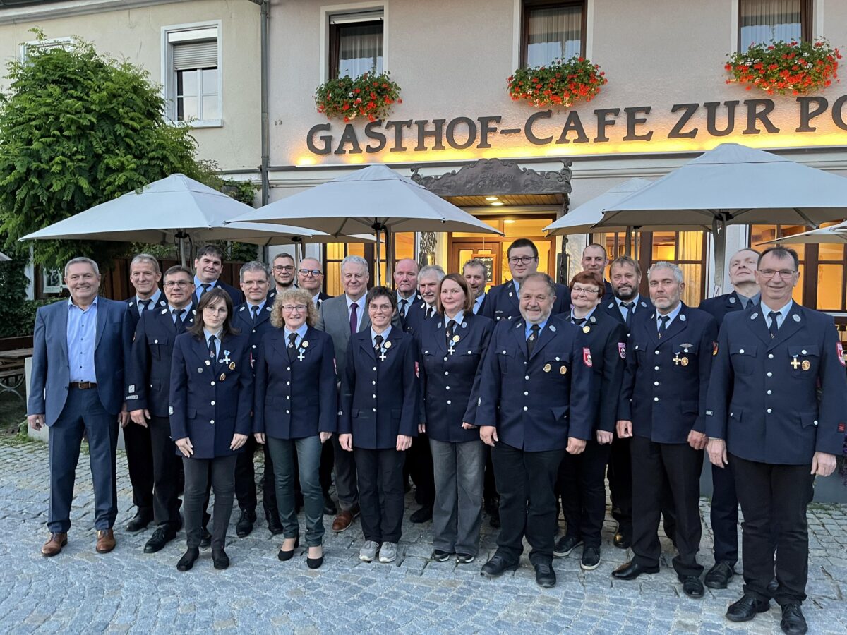 Ehrung für 680 Jahre Feuerwehrdienst