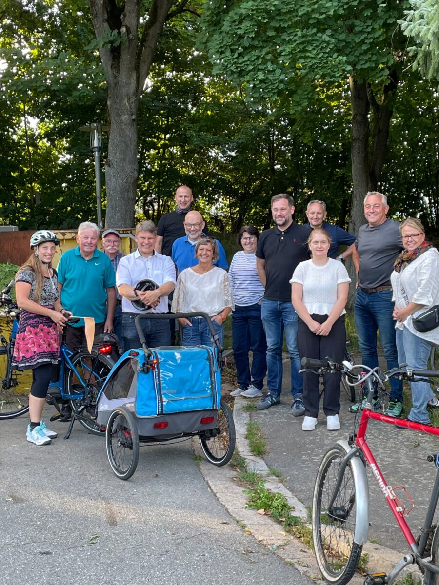 CSU Rothenstadt vor Ort – Fahrradtour mit Bürgerdialog