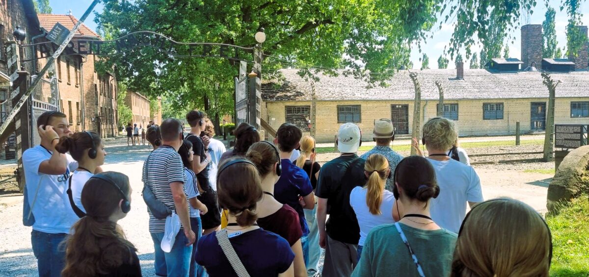 Kepler-Gymnasium auf Studienfahrt nach Auschwitz und Krakau