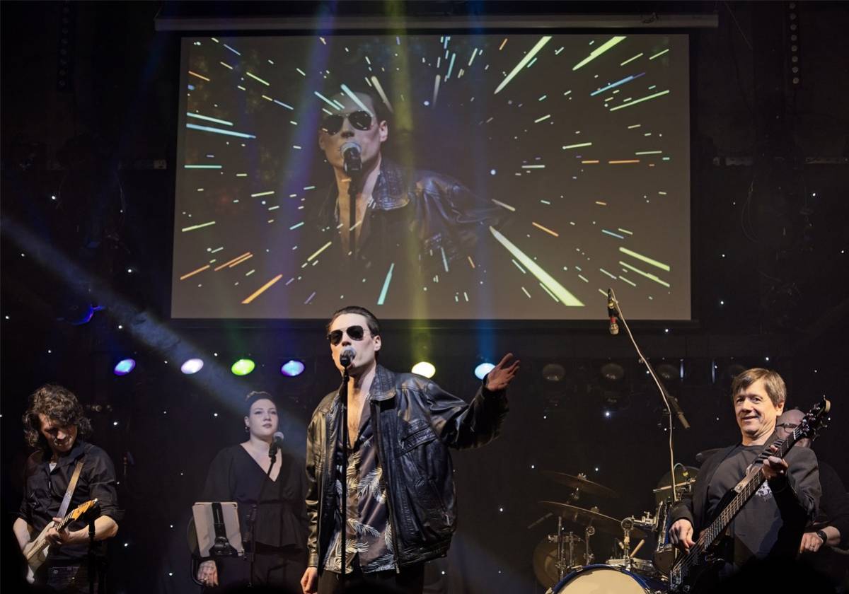 "Kick it like Falco" in Thierstein - Eine Hommage an den Popstar