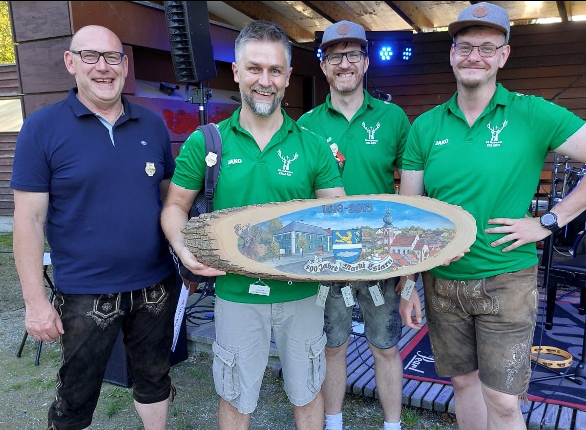 Hubertusschützen in Eslarn küren neuen Marktmeister