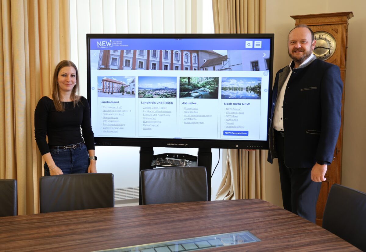 Neustadts Landratsamt mit neuem Online-Gesicht