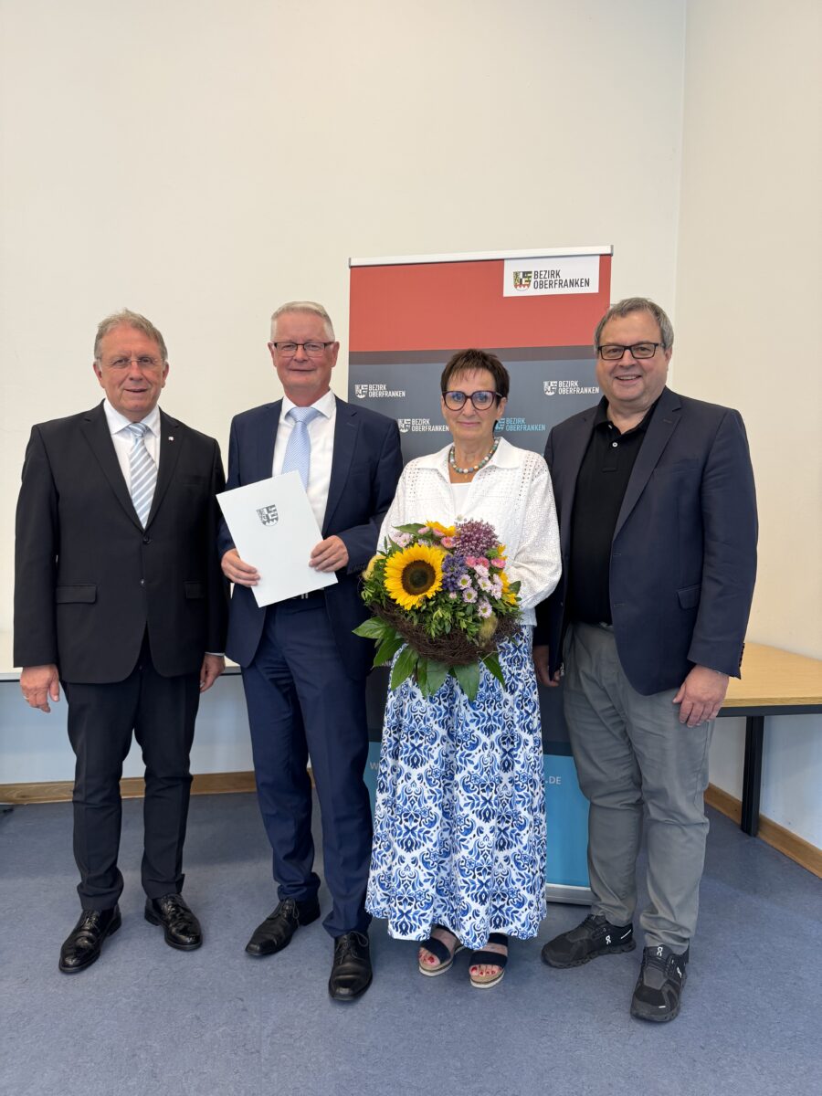 Oberpfälzer leitet Verwaltung in Oberfranken