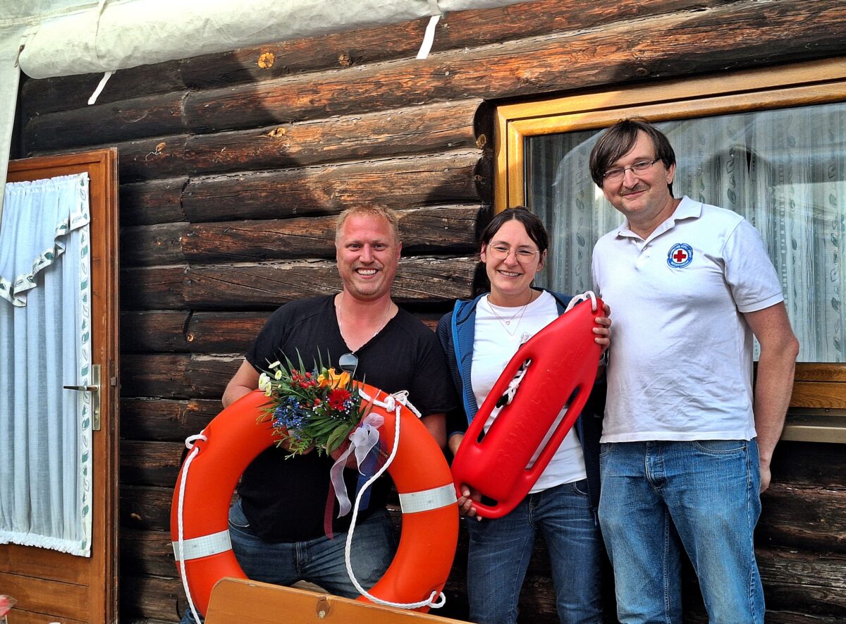Wasserwachthütte am Gaisweiher erwacht aus dem Dornröschenschlaf