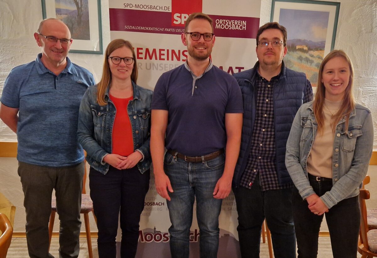 SPD Moosbach wählt neue Vorstandschaft