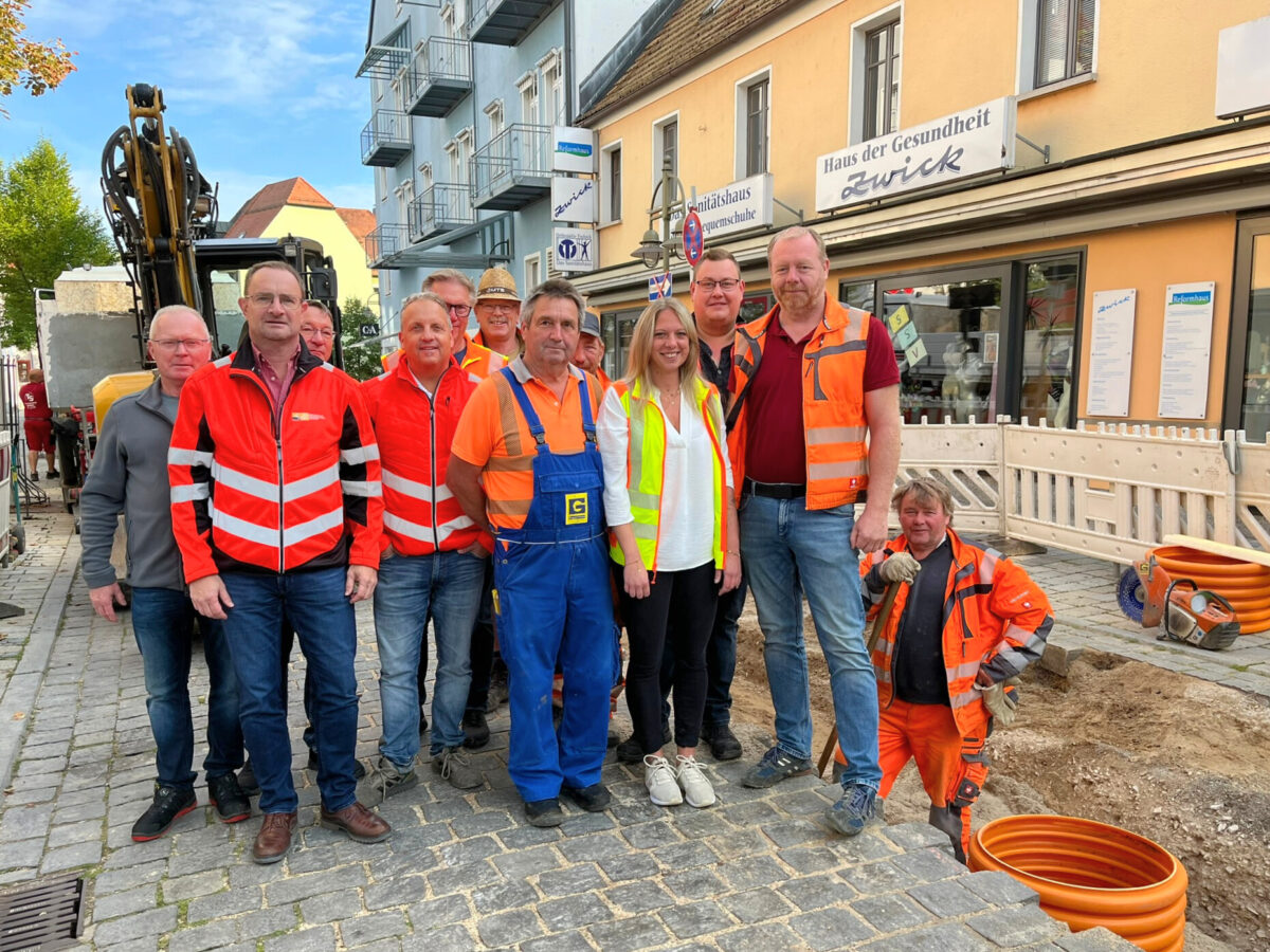 Schwandorf: Es geht vorwärts in der Breite Straße