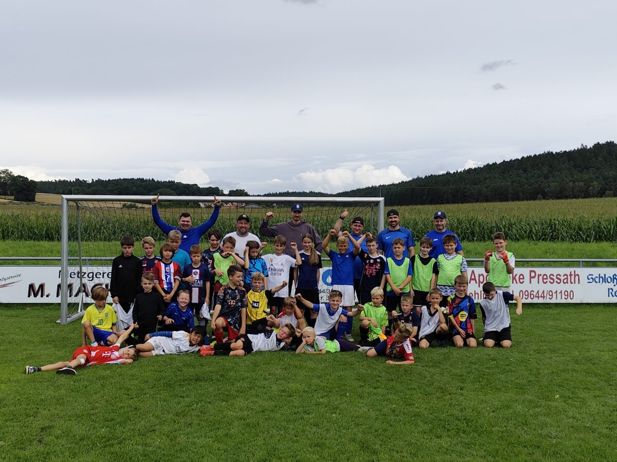 Sport und Spaß beim Zeltlager des TSV Pressath