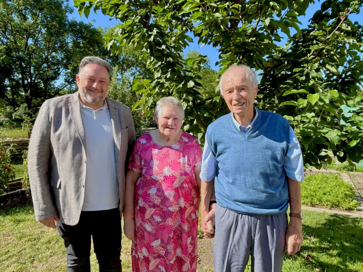 Theresia Pretzl feiert ihren 85. in Premberg