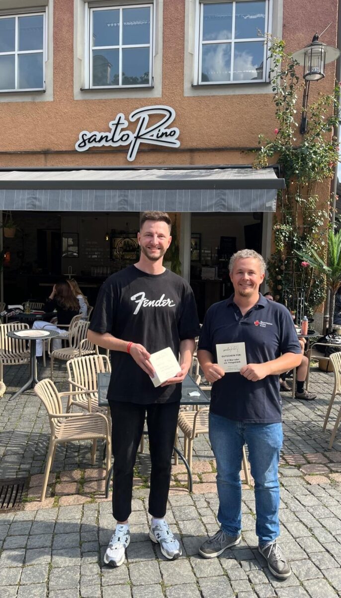 Blutspende in Weiden mit Gratis-Getränk als Dankeschön