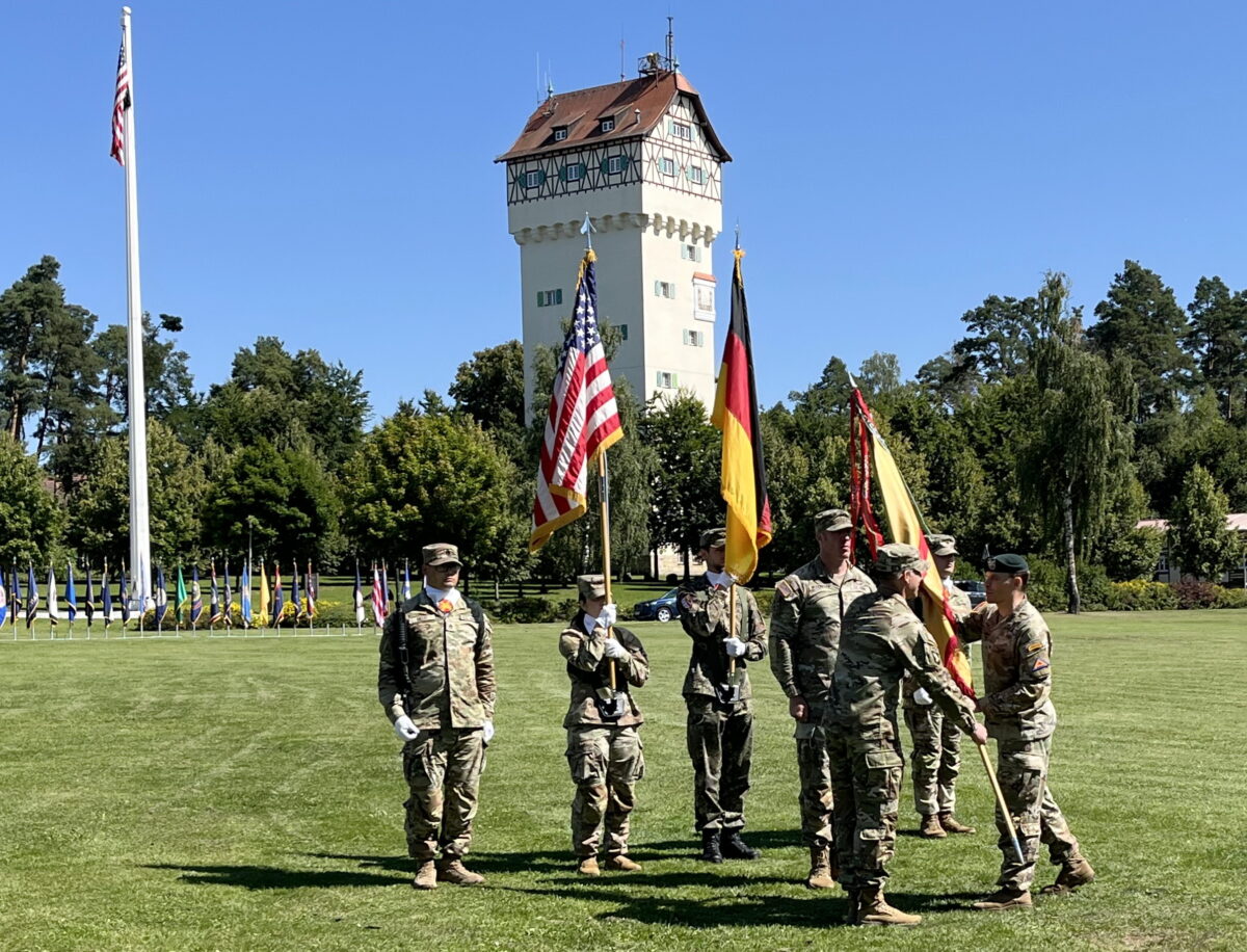 „It´s better in Bavaria“ mit Command Sergeant Major Boersma