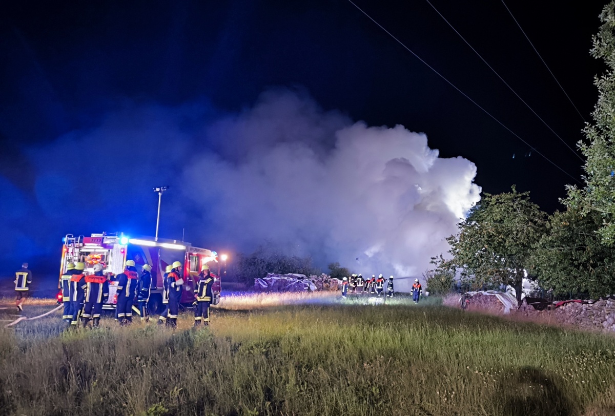 Erneut zwei Brände in Vorbach – Polizei vermutet Brandstiftung