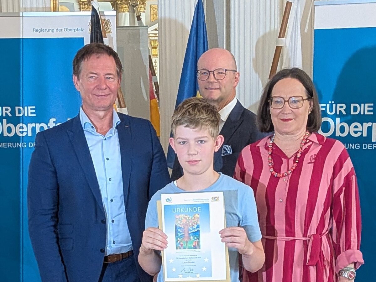 Schüler aus Weiden gewinnt bei Europäischem Wettbewerb