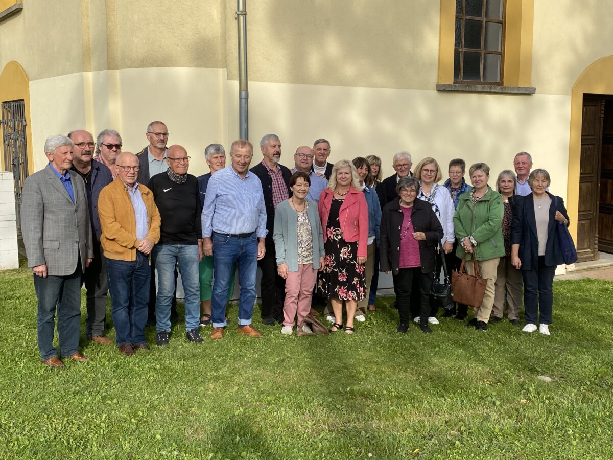 Chorgemeinschaft gastiert in Roßhaupt (Rozvadov)