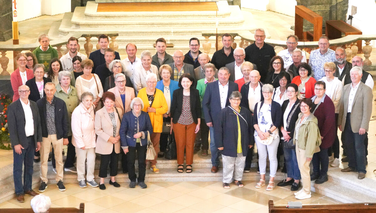 Kommunionjubiläen am Fahrenberg