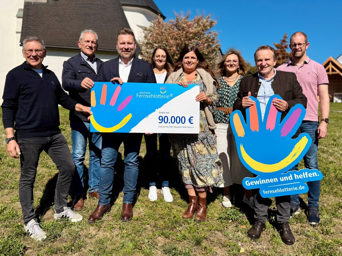 Deutsche Fernsehlotterie fördert Quartiersprojekt in Krummennaab mit 90.000 Euro