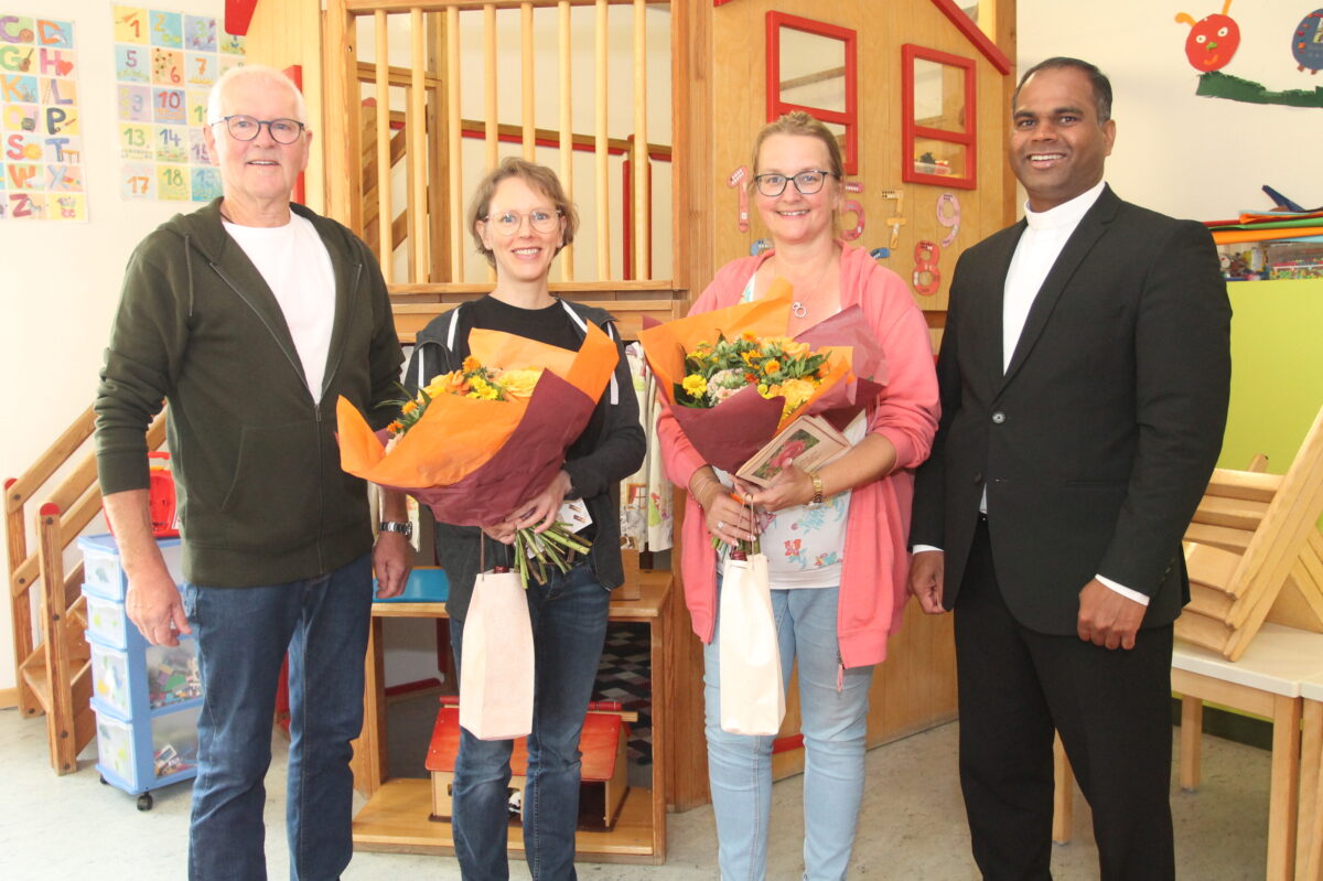 Duo feiert 25 Jahre im Kinderhaus Neukirchen zu St. Christoph