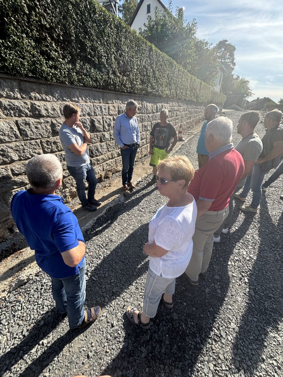 Fortschritt beim Millionenprojekt in Plattenberg beeindruckt CSU