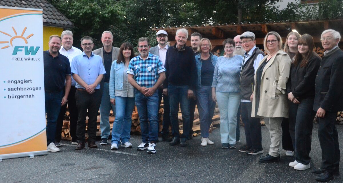 Freie Wähler Weiden stellen Stadtratsliste auf