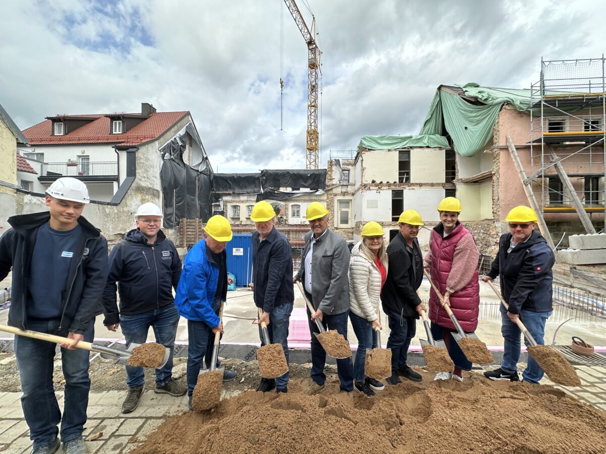 Grafenwöhr startet Hochbau am Verwaltungsgebäude am Marktplatz