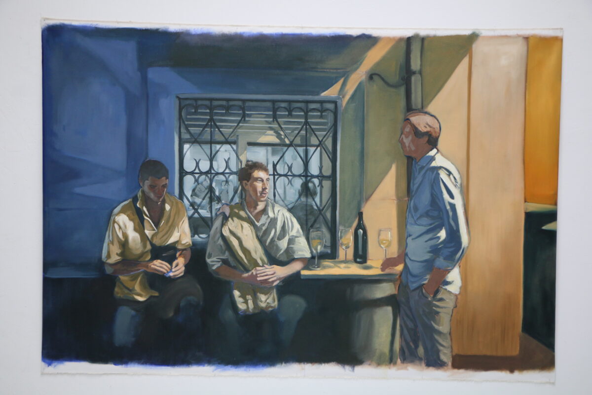 Johannes Edler von Ruedorffer eröffnet Kunst im Foyer in Amberg