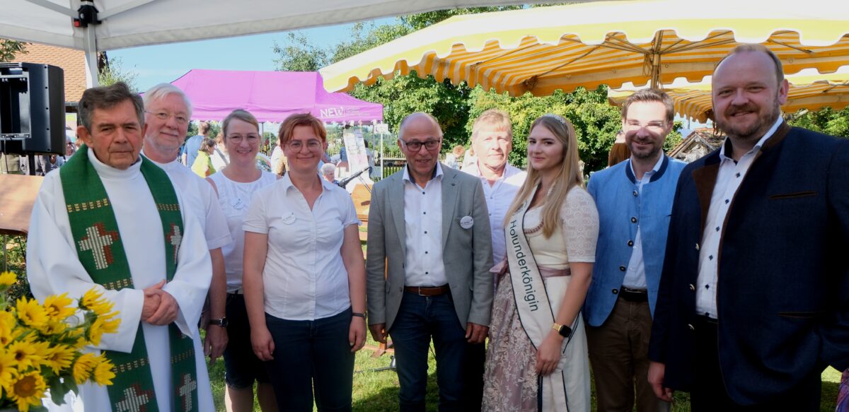Jubiläum im Kreislehrgarten Floß mit Dankgottesdienst