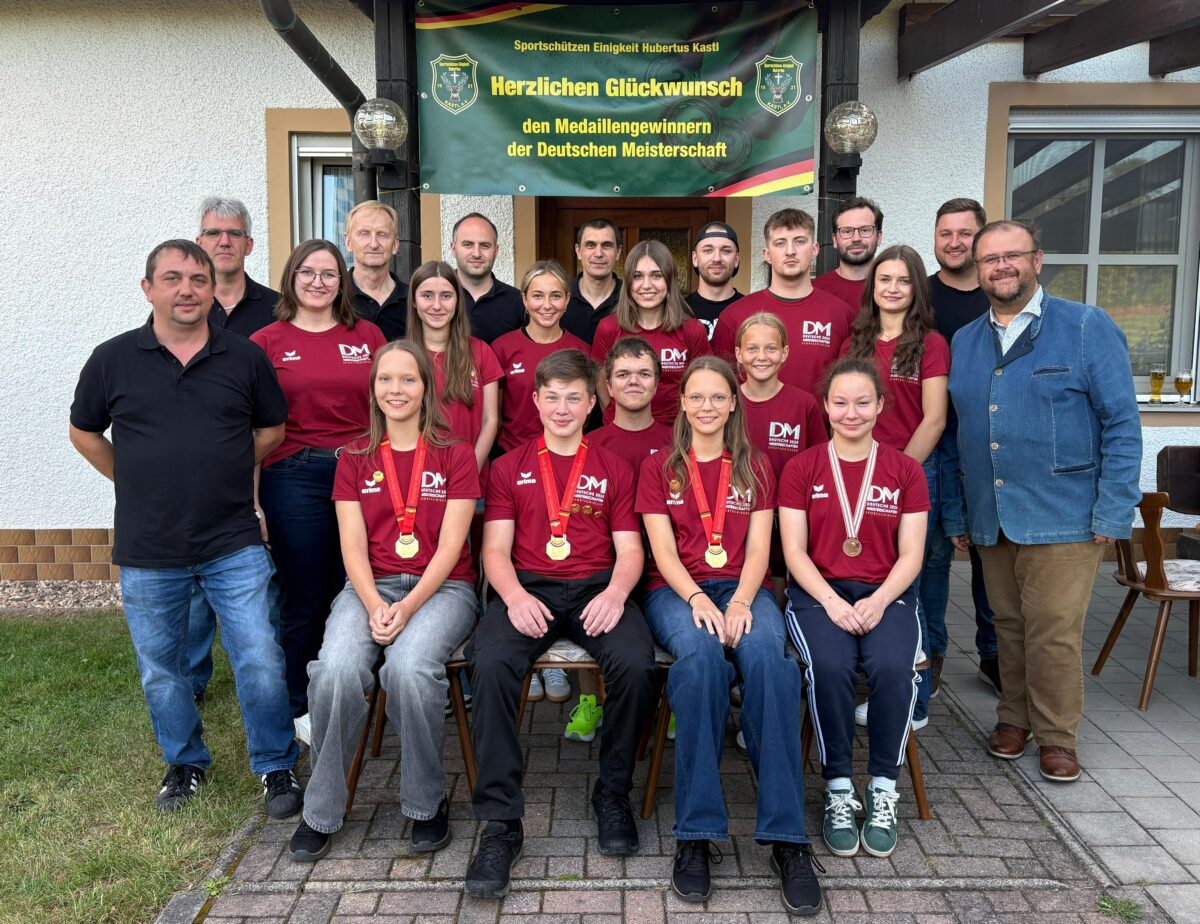 Kastler Jungschützen triumphieren bei Deutschen Meisterschaften
