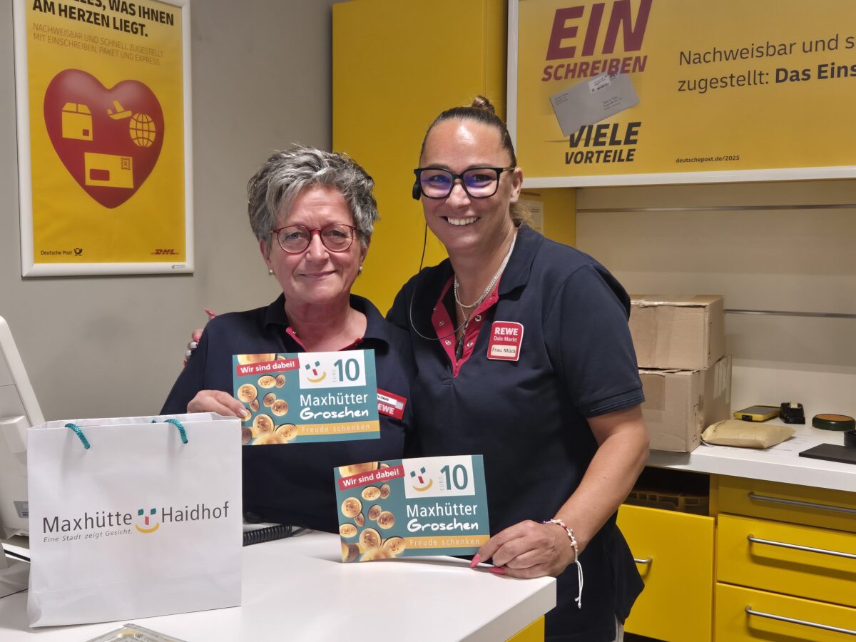 Neue Verkaufsstelle für "Maxhütter Groschen" bei REWE