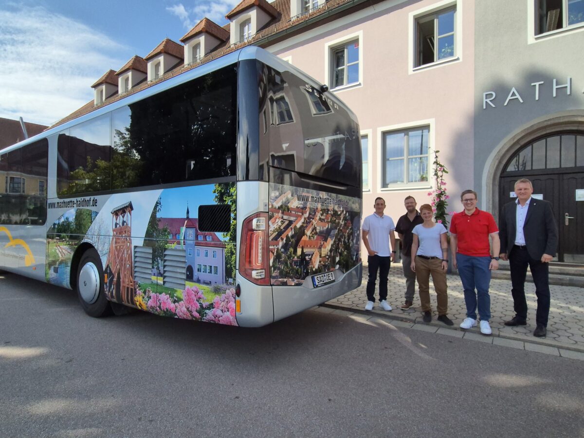 Rollende Visitenkarte: Neuer Stadtbus setzt Heimat in Szene