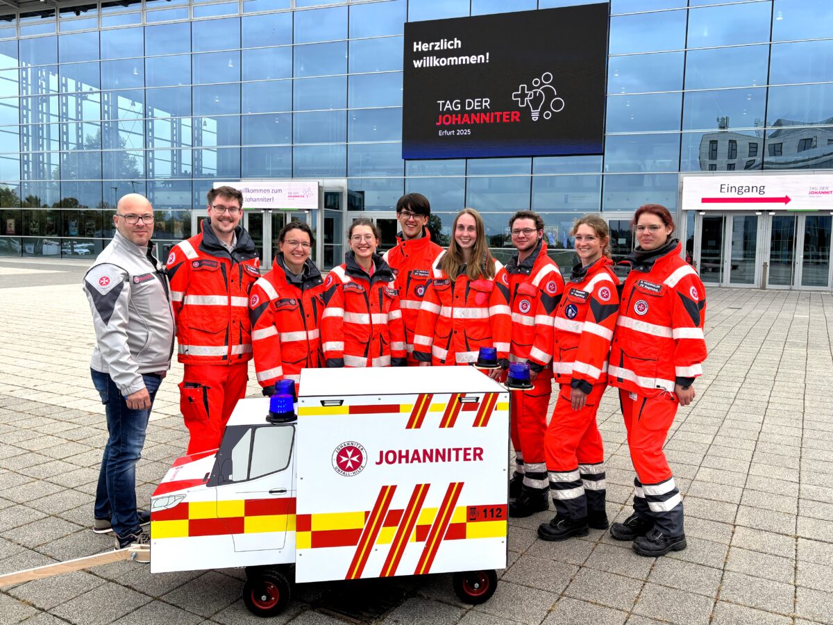 Neunter Platz für Johanniter aus Regensburg beim Bundeswettkampf in Erfurt