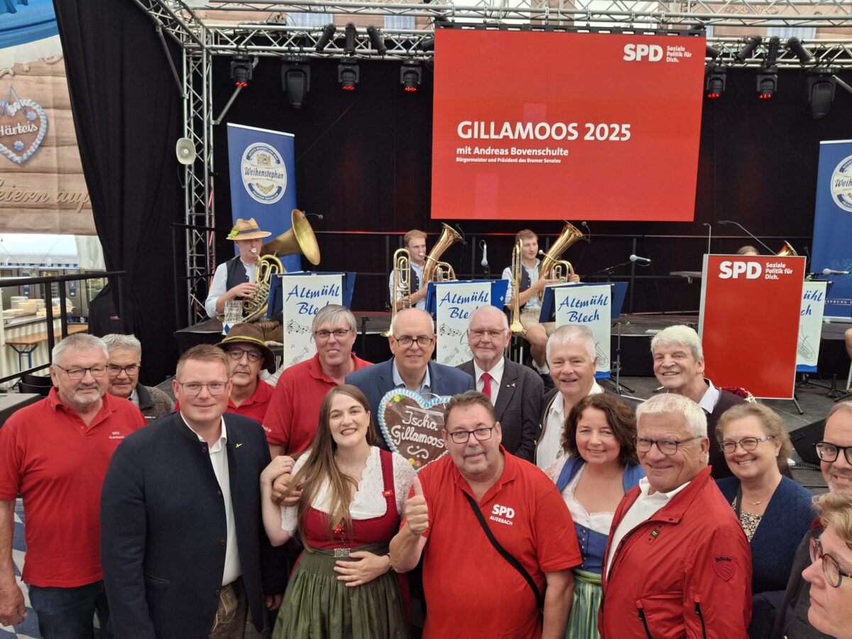 SPD beim Gillamoos setzt Zeichen für soziale Gerechtigkeit