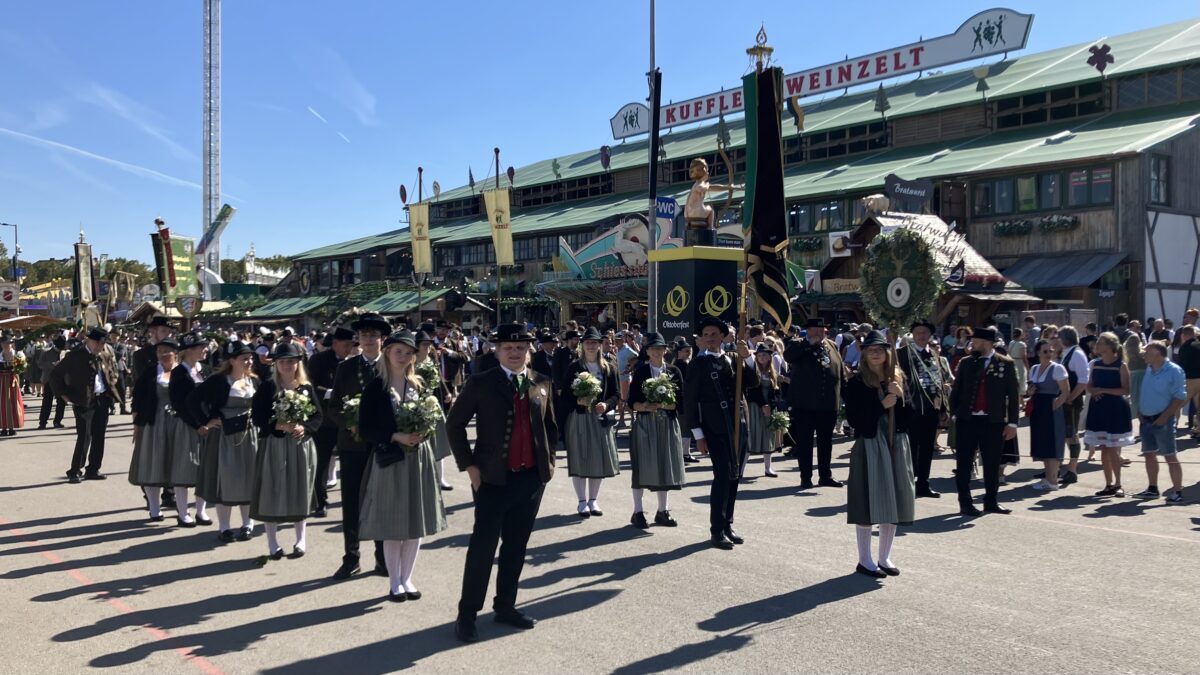 Schützen aus Kaltenbrunn zum zweiten Mal beim Oktoberfest