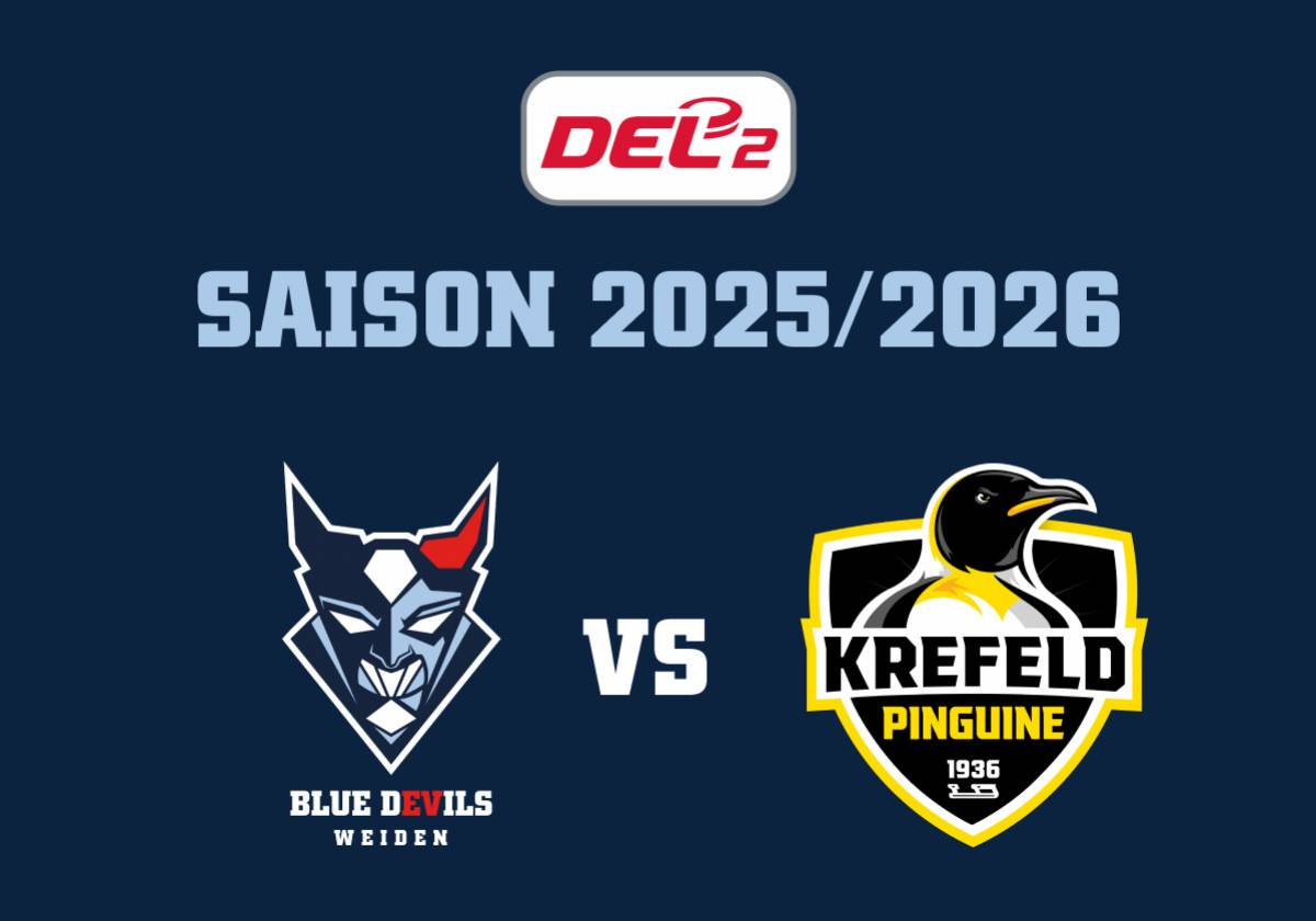 Showdown Blue Devils Weiden vs. Krefeld Pinguine elektrisiert Weiden