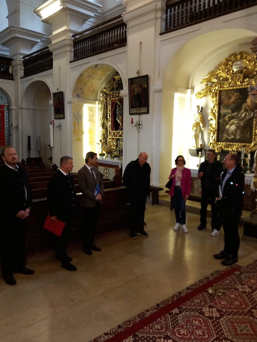 Unterstützung für Innensanierung der Wallfahrtskirche St. Quirin bei Ilsenbach