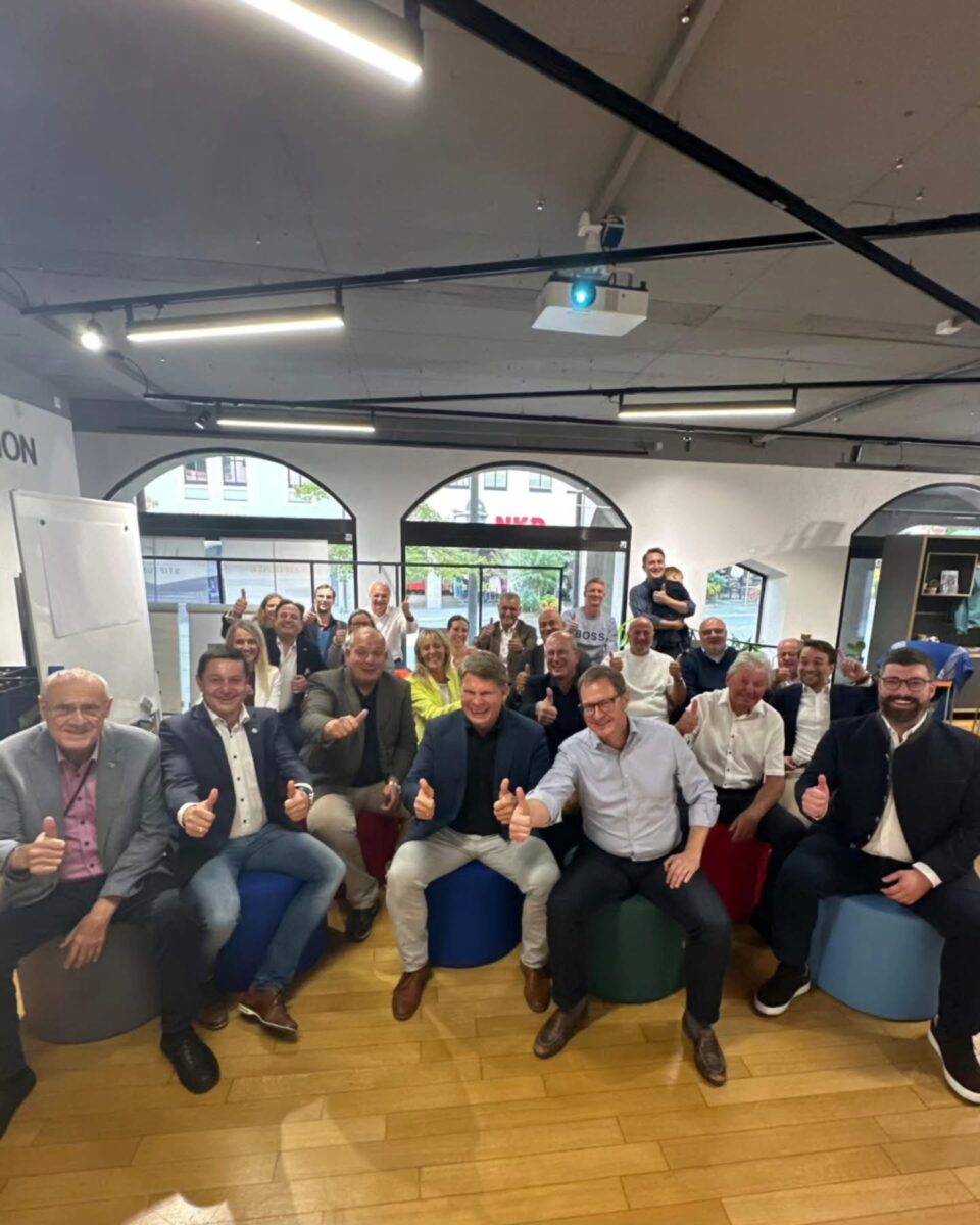 Weiden empfängt CSU-Generalsekretär Huber im Stadtlabor DENK.max