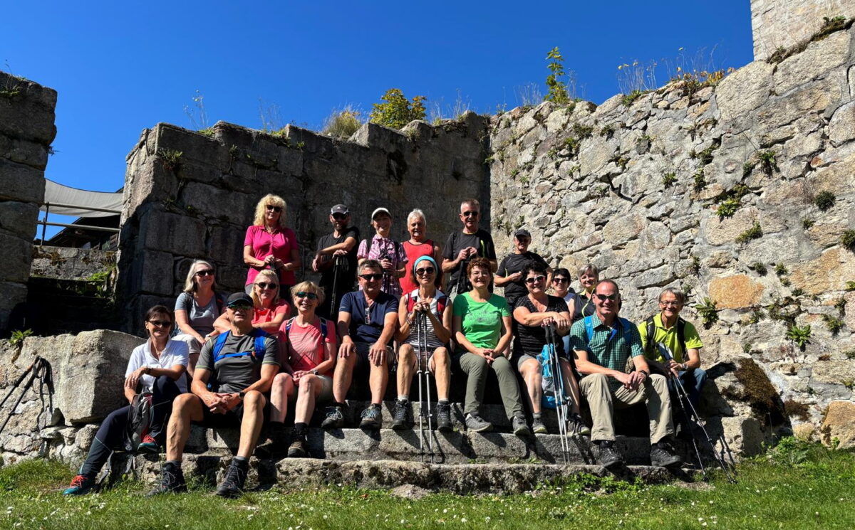 Pistenschwinger wandern am Eixendorfer Stausee