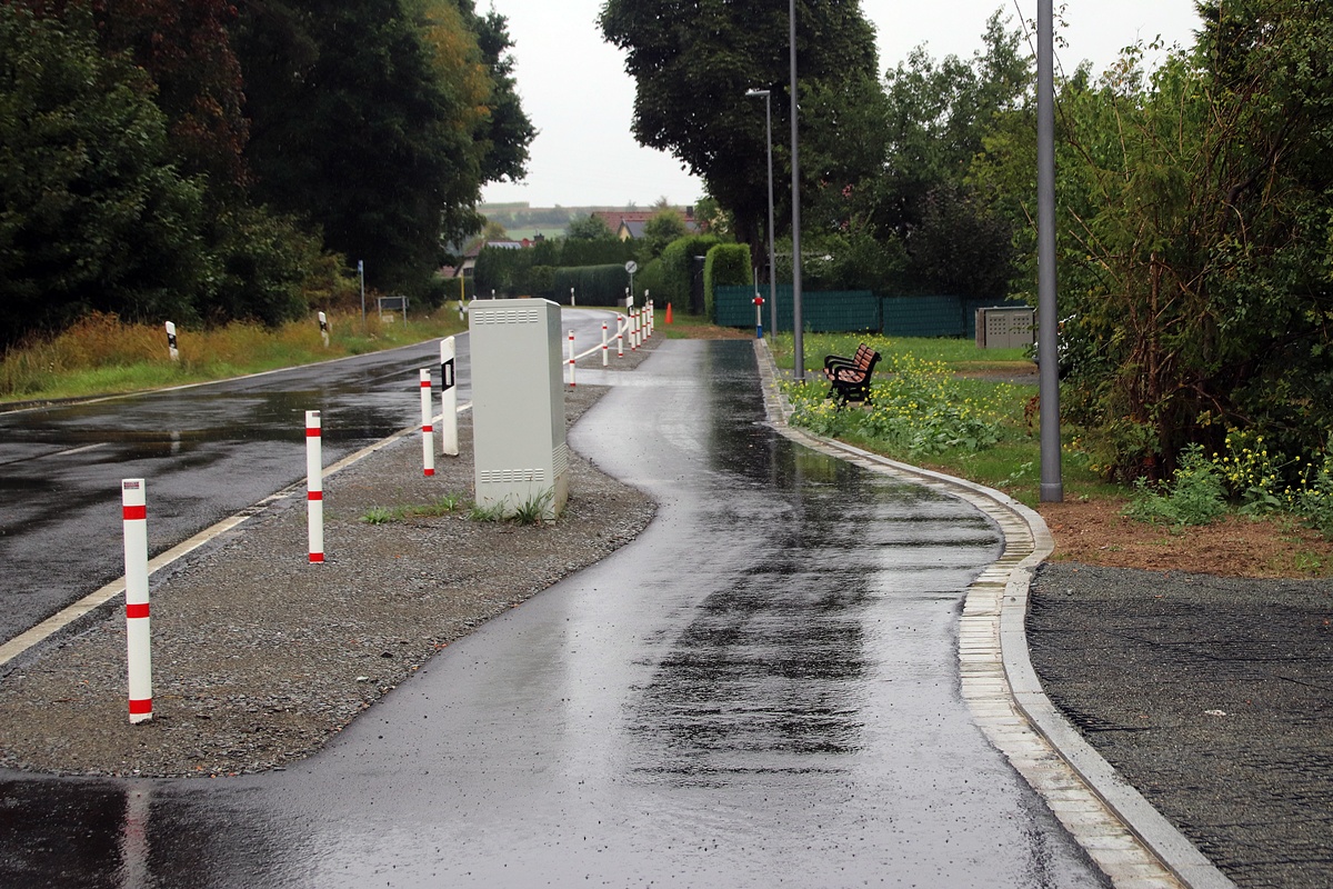 Fuß- und Radweg nach Stegenthumbach nun endlich fertig