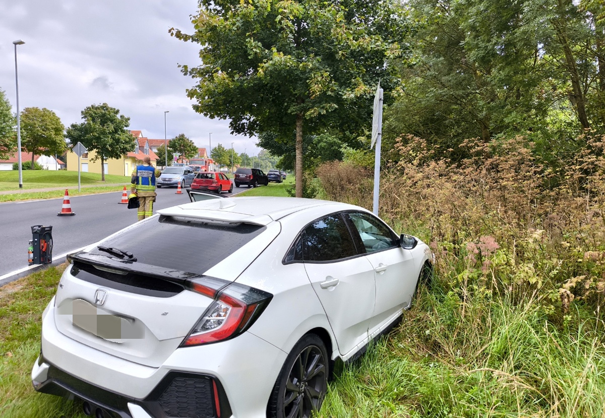 Netzaberg: Auffahrunfall mit zwei Verletzten