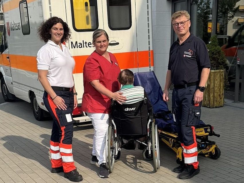 Ein Wiedersehen voller Dankbarkeit – Malteser erfüllen Herzenswunsch