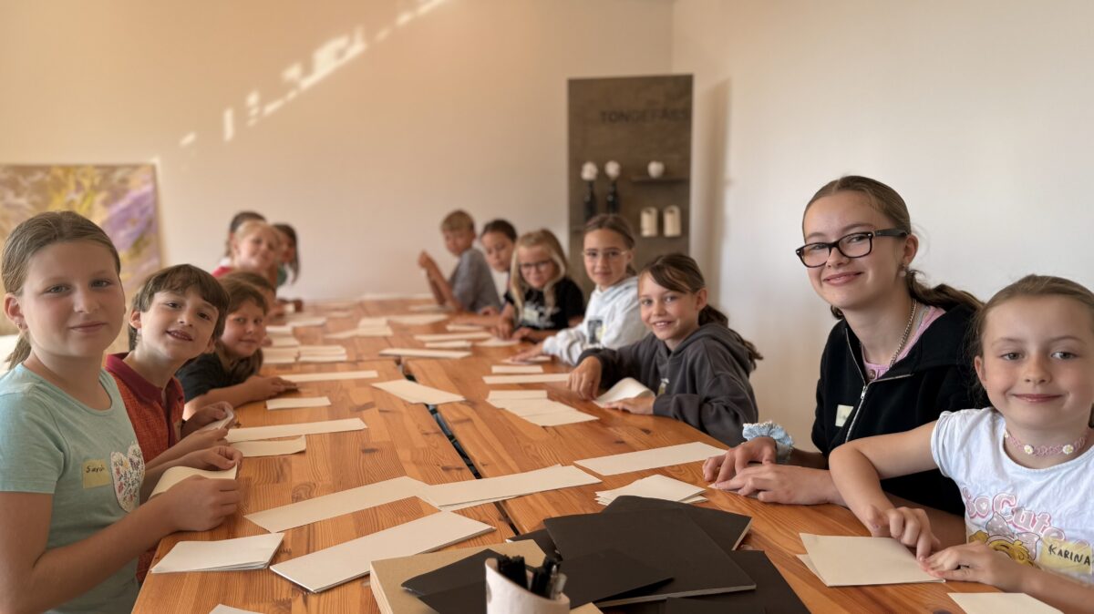 Ferienprogramm in Altenstadt/WN: Skizzen aus der Natur