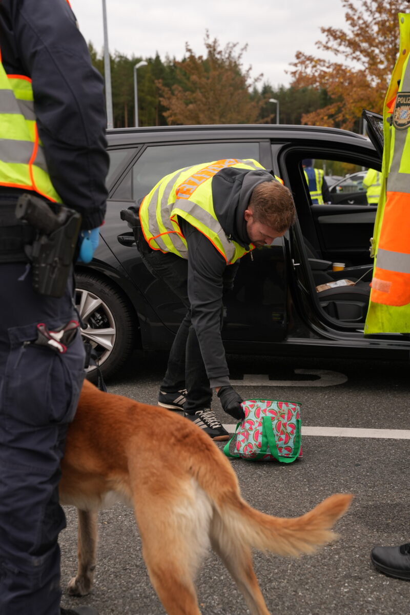 [Update] Zehnter Kontrolltag der Polizei auf der A93 bei Windischeschenbach