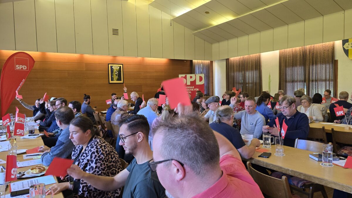 Nicole Bäumler einstimmig als SPD-Kreisvorsitzende in Neustadt/WN bestätigt