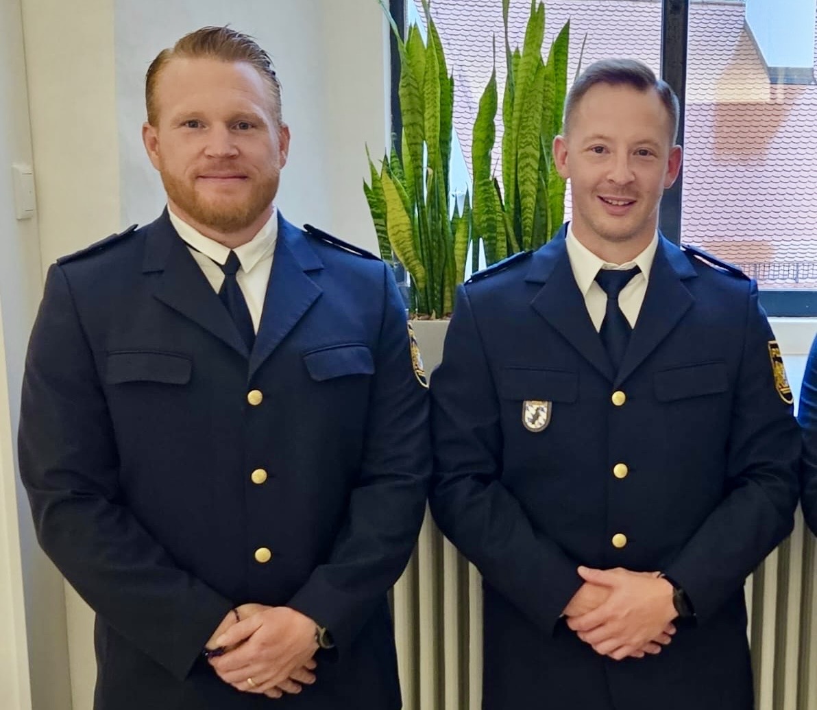 Reanimation im Führerhaus - Lebensretter-Medaille für zwei Polizisten