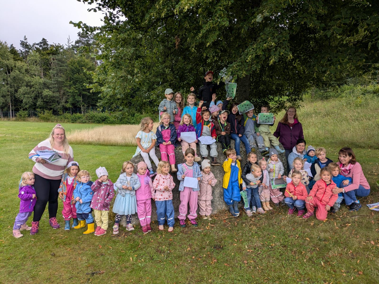 Bauernhofolympiade begeistert 35 Kinder in Leuchtenberg