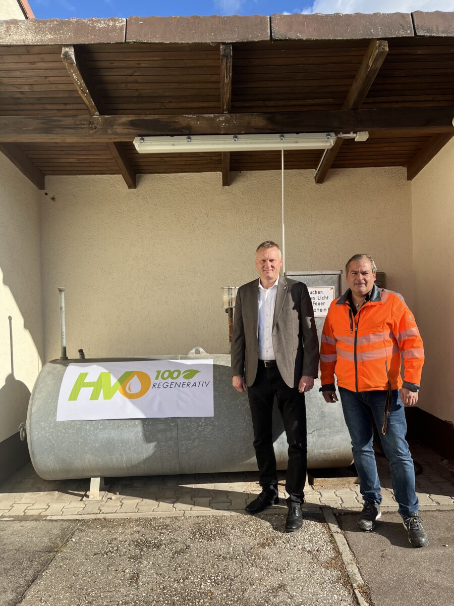 Bauhof setzt in Maxhütte-Haidhof auf HVO100