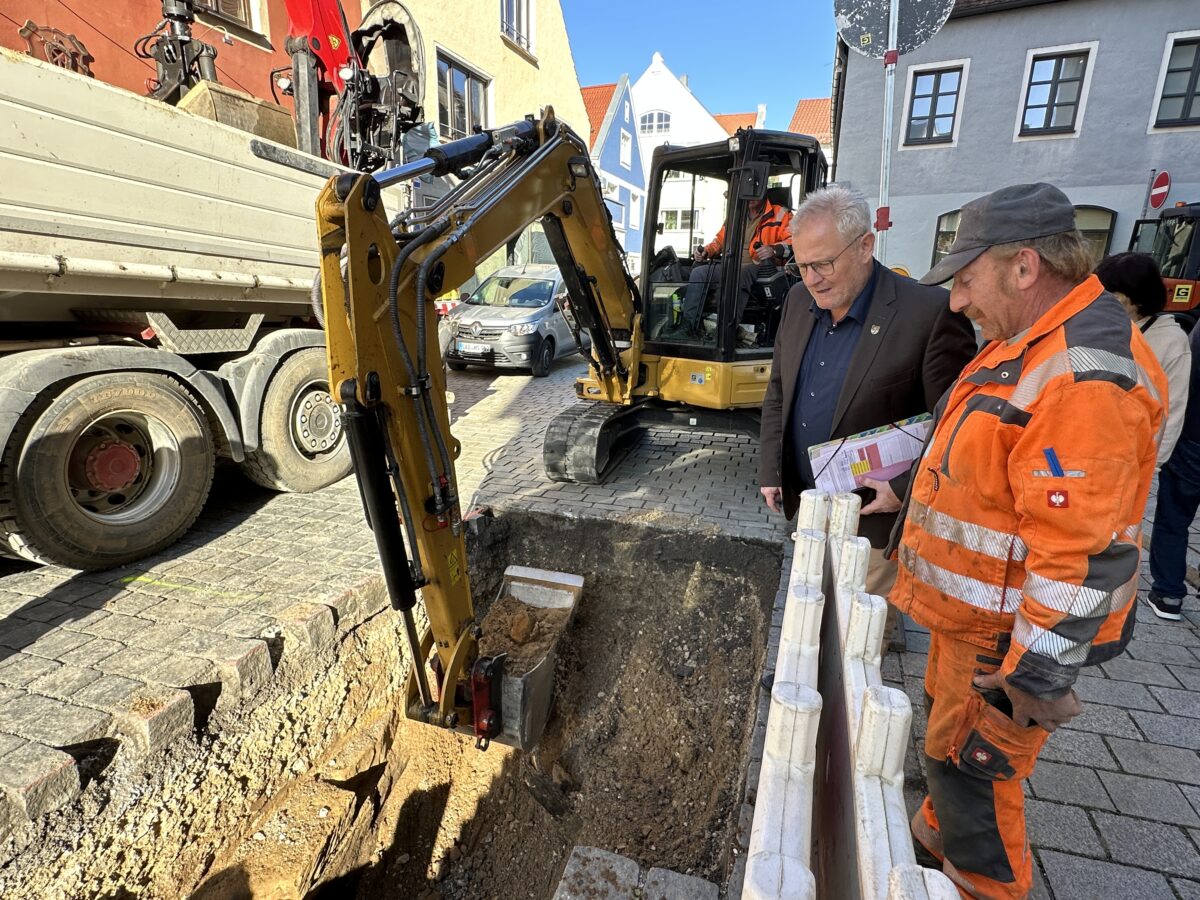 Breite Straße in Schwandorf wird im November fertig