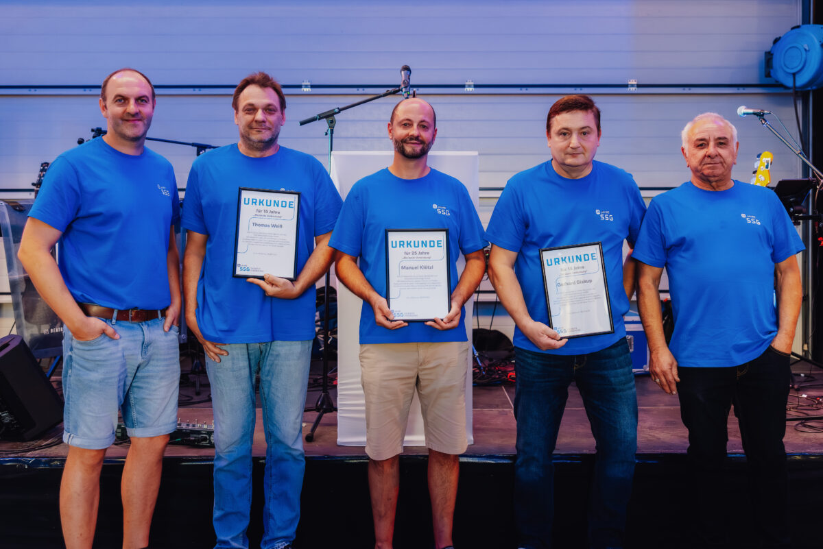 SSG Industriemontage GmbH in Luhe feiert – spendet – ehrt