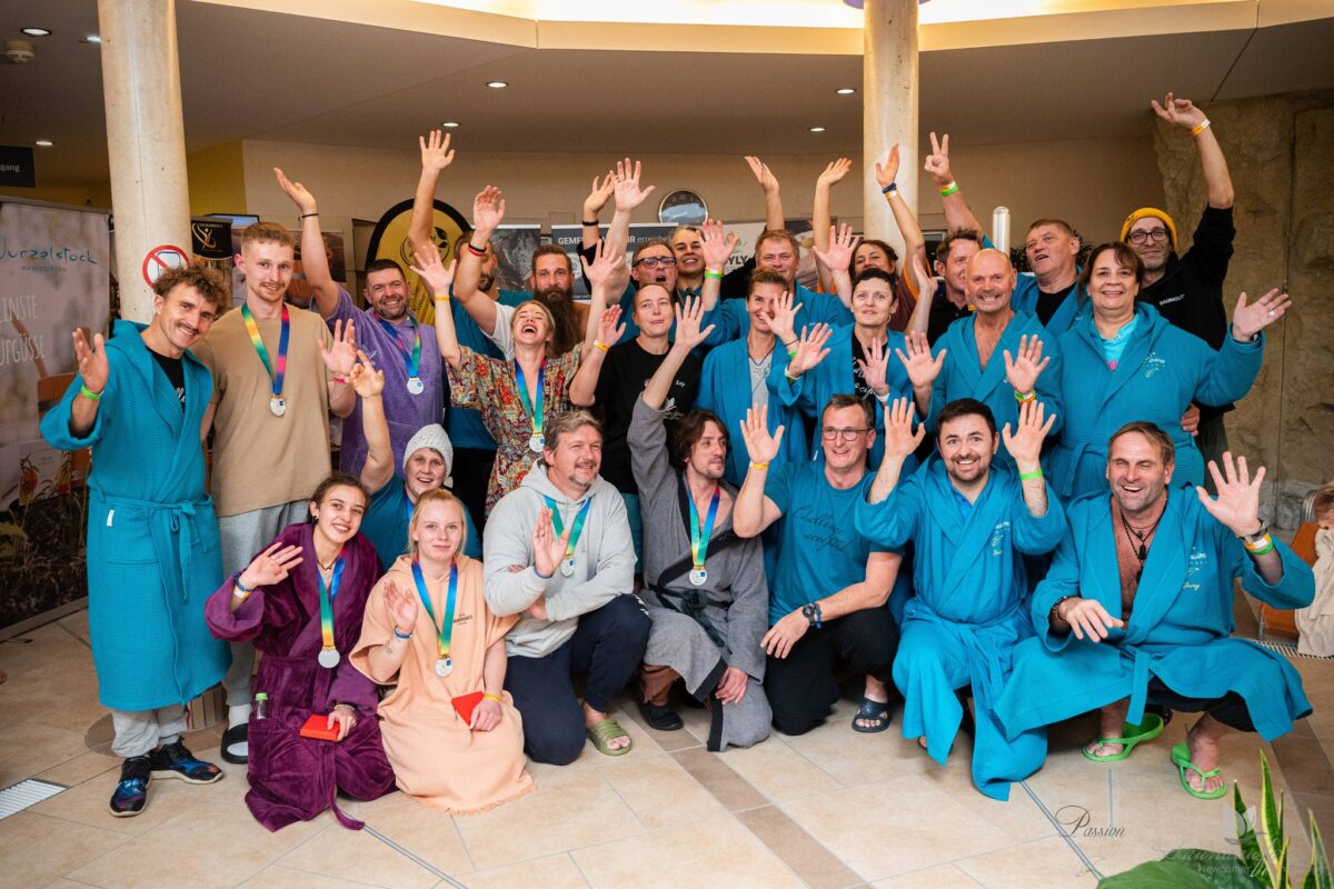 Davis Straub gewinnt Saunaaufguss Newcomer Challenge in Amberg