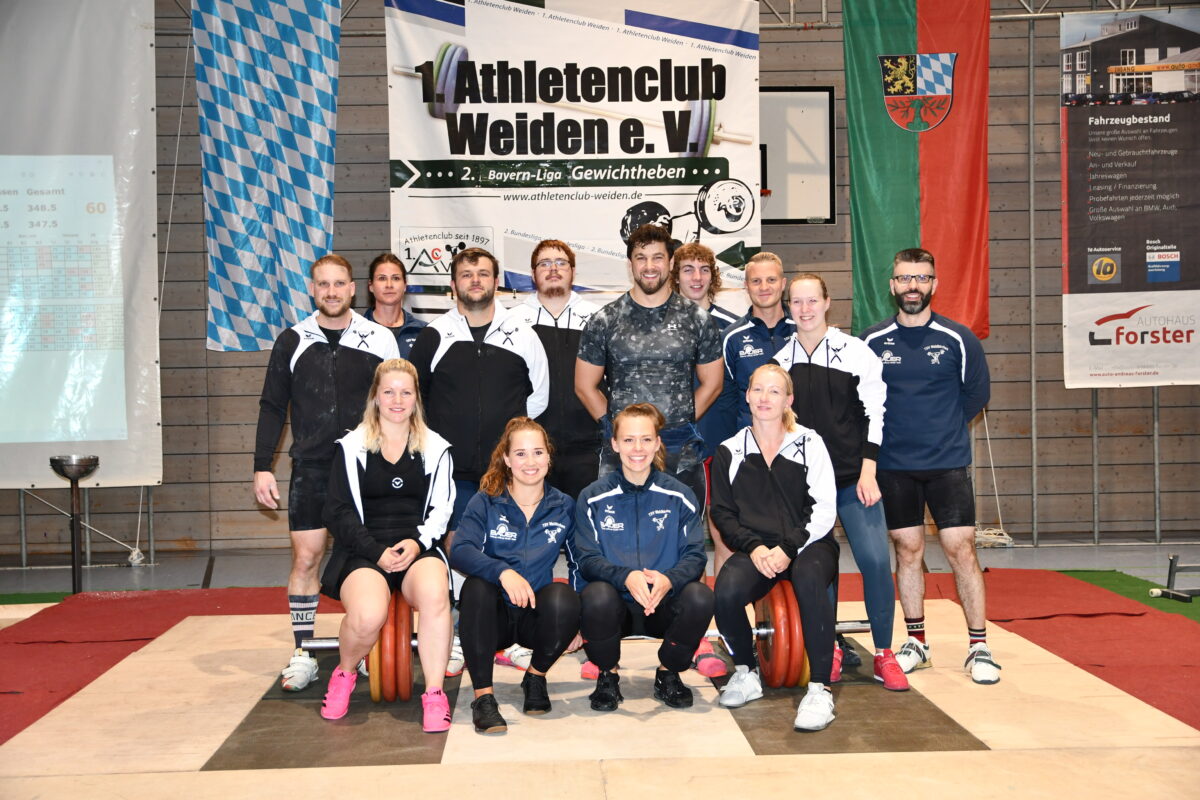 Nur ein winziger Punkt sorgte für den Sieg des AC Weiden im Gewichtheben