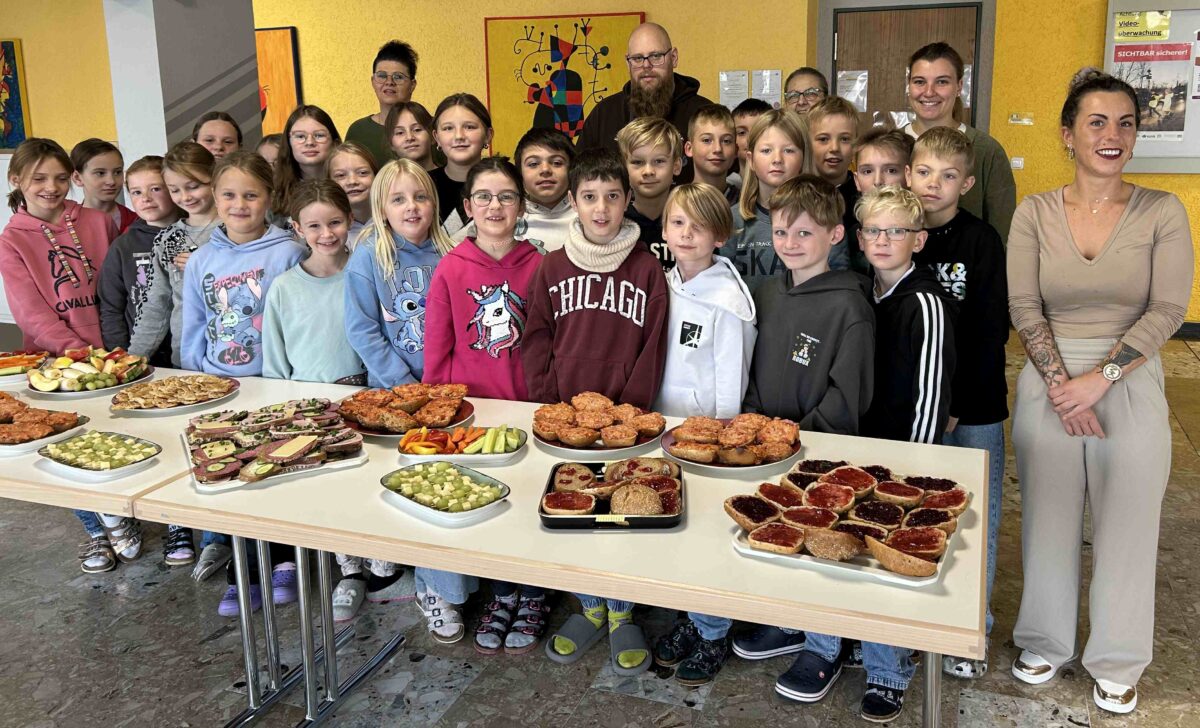 Elternbeirat organisiert gesundes Pausenfrühstück in Erbendorf