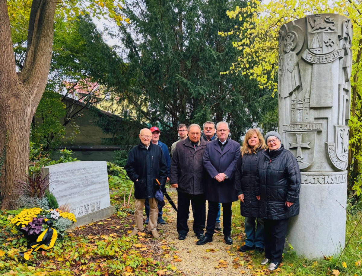 Gedenken in Schwandorf am Wastl für Opfer aus Falkenau
